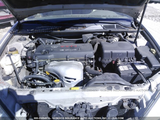 4T1BE32K04U822589 - 2004 TOYOTA CAMRY LE/XLE/SE GOLD photo 10