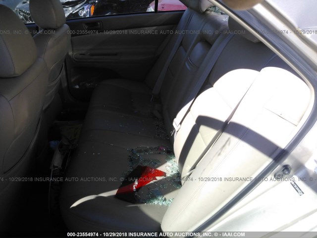 4T1BE32K04U822589 - 2004 TOYOTA CAMRY LE/XLE/SE GOLD photo 8