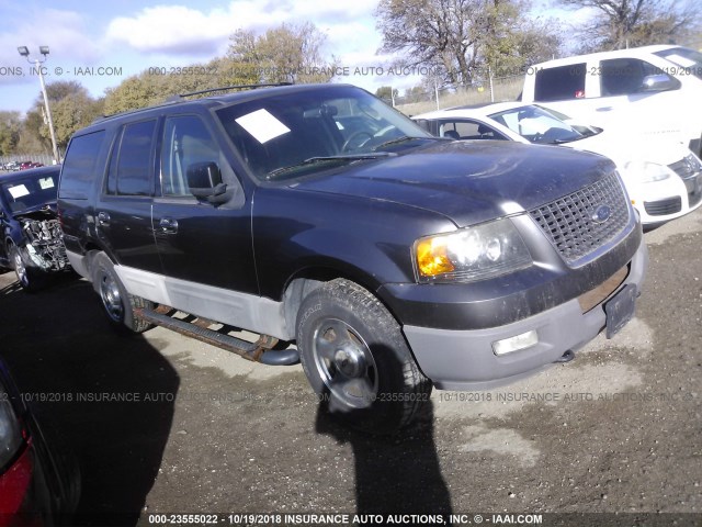 1FMPU16L83LB00730 - 2003 FORD EXPEDITION XLT GRAY photo 1