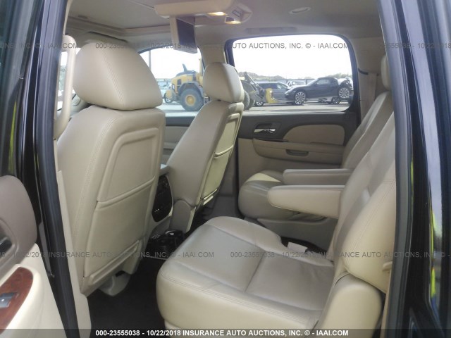 1GNSKKE35BR266380 - 2011 CHEVROLET SUBURBAN K1500 LTZ BLACK photo 8
