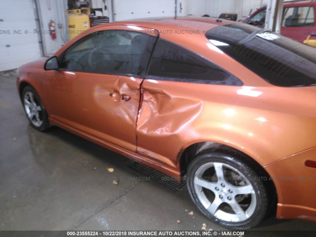 1G2AN15B177248382 - 2007 PONTIAC G5 GT ORANGE photo 6