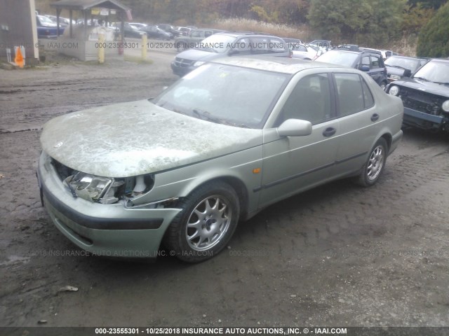 YS3ED45E3Y3068690 - 2000 SAAB 9-5 GREEN photo 2