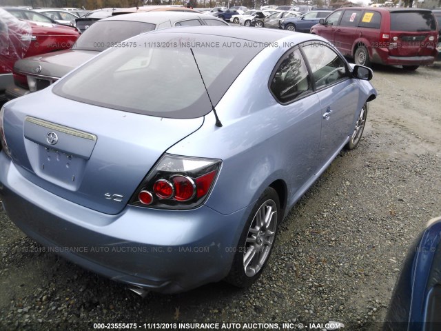 JTKDE3B79A0305005 - 2010 TOYOTA SCION TC ღია ლურჯი ფოტო 4