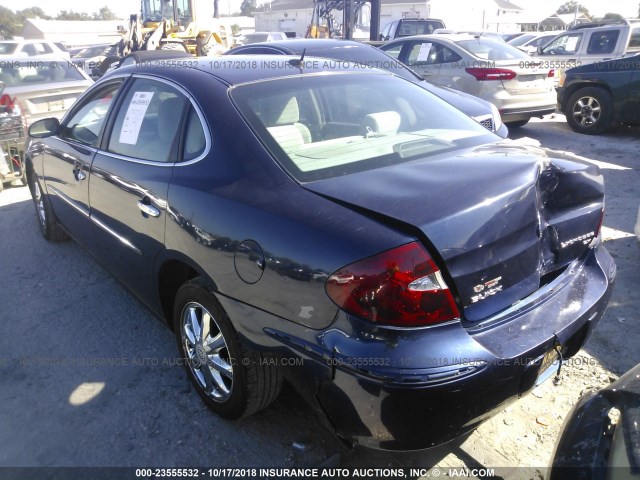 2G4WC582571212472 - 2007 BUICK LACROSSE CX BLUE photo 3