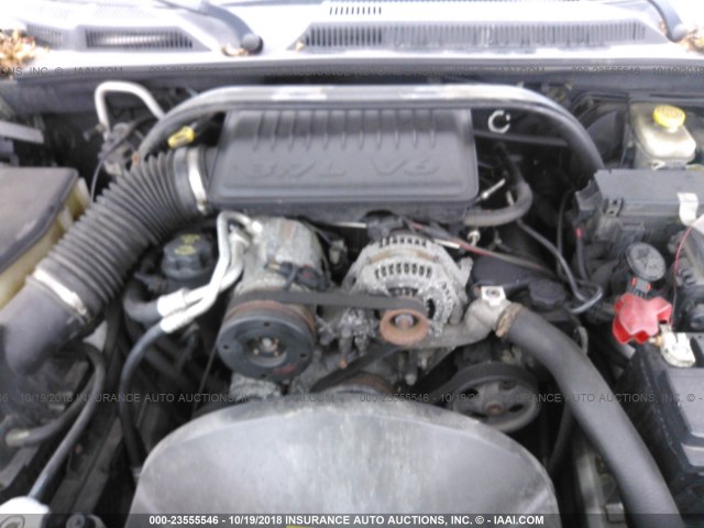 1J8HG48K16C342780 - 2006 JEEP COMMANDER SILVER photo 10