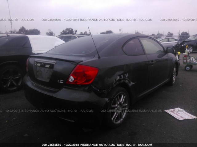 JTKDE177260129578 - 2006 TOYOTA SCION TC 黑色 照片 4