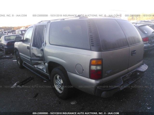 1GNEC16Z52J138551 - 2002 CHEVROLET SUBURBAN C1500 GRAY photo 3