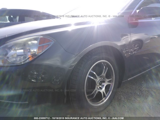 1G1ZC5EBXA4136998 - 2010 CHEVROLET MALIBU 1LT GRAY photo 6