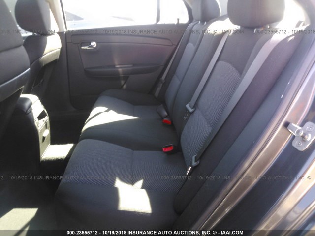 1G1ZC5EBXA4136998 - 2010 CHEVROLET MALIBU 1LT GRAY photo 8