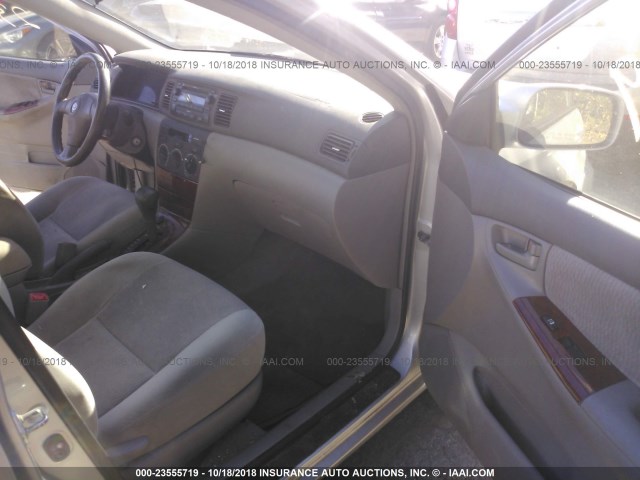 2T1BR30E67C800362 - 2007 TOYOTA COROLLA CE/LE/S SILVER photo 5