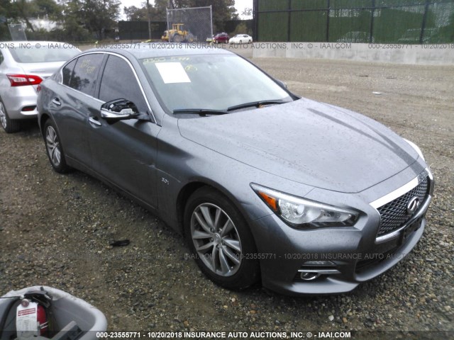 JN1EV7AR3HM831786 - 2017 INFINITI Q50 PREMIUM/SPORT/SE GRAY photo 1