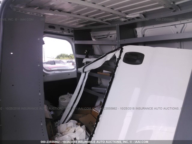 3C6TRVNG7GE111949 - 2016 RAM PROMASTER 1500 1500 STANDARD WHITE photo 8