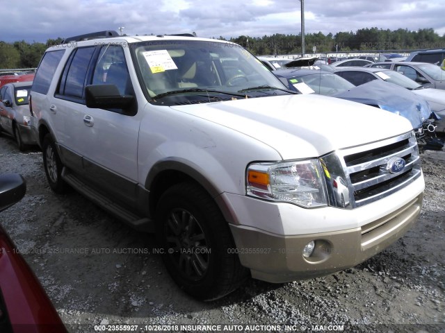 1FMJU1H56BEF56930 - 2011 FORD EXPEDITION XLT/KING RANCH WHITE photo 1