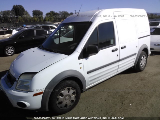 NM0LS7BN0CT094373 - 2012 FORD TRANSIT CONNECT XLT WHITE photo 2