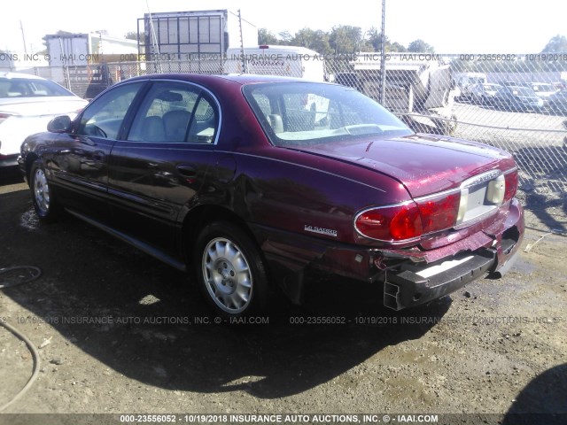 1G4HR54K52U157872 - 2002 BUICK LESABRE LIMITED BURGUNDY photo 6