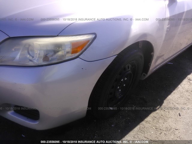 4T1BF3EK7AU051228 - 2010 TOYOTA CAMRY SE/LE/XLE SILVER photo 6