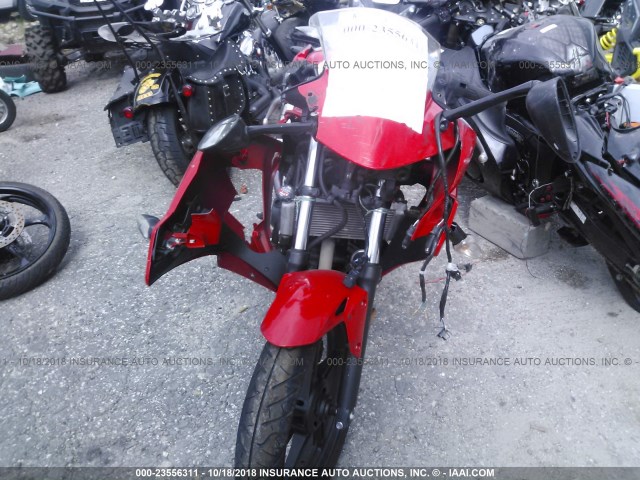 MLHMC4101D5300747 - 2013 HONDA CBR250 R RED photo 5