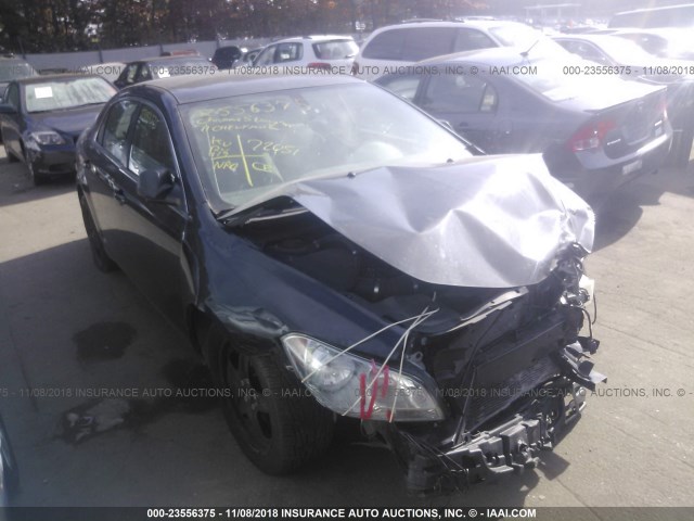 1G1ZB5E11BF285607 - 2011 CHEVROLET MALIBU LS 黑色 照片 1