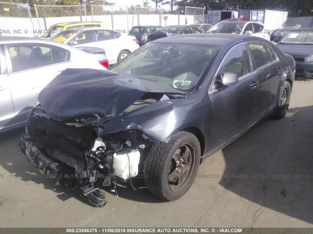 1G1ZB5E11BF285607 - 2011 CHEVROLET MALIBU LS 黑色 照片 2