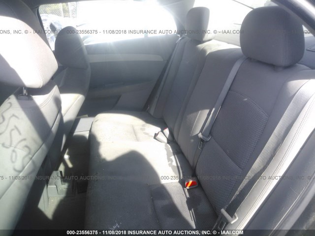 1G1ZB5E11BF285607 - 2011 CHEVROLET MALIBU LS 黑色 照片 8