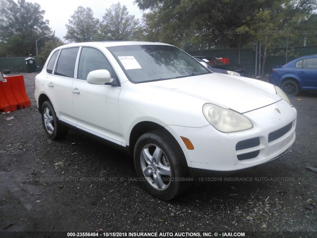 WP1AB29P74LA68678 - 2004 PORSCHE CAYENNE S WHITE photo 1