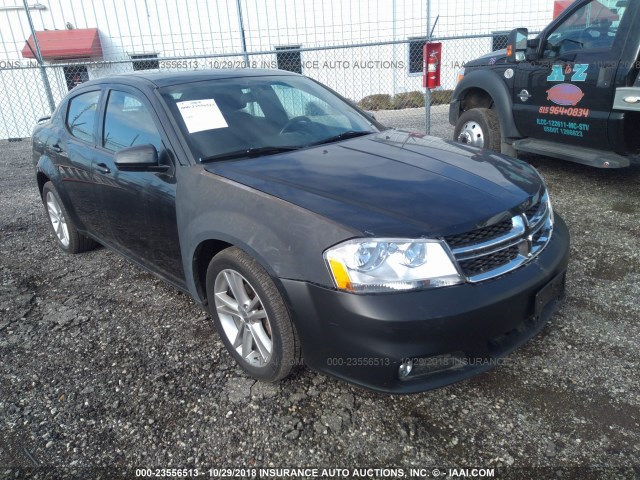 1B3BD1FG9BN506361 - 2011 DODGE AVENGER MAINSTREET BLACK photo 1