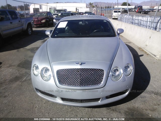 SCBCR63W45C025594 - 2005 BENTLEY CONTINENTAL GT SILVER photo 6