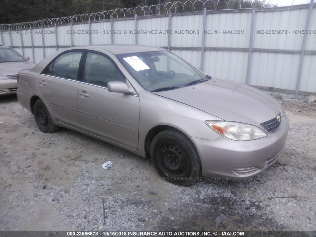 4T1BE32K53U173113 - 2003 TOYOTA CAMRY LE/XLE/SE GOLD photo 1