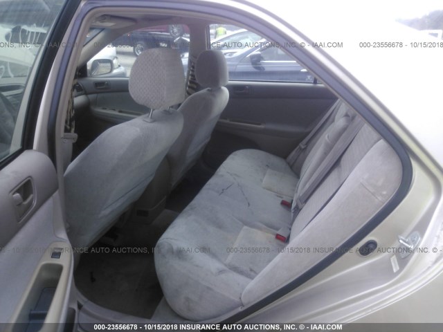 4T1BE32K53U173113 - 2003 TOYOTA CAMRY LE/XLE/SE GOLD photo 8