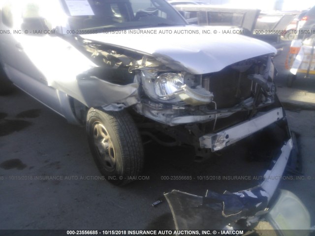 5TETX22NX8Z529299 - 2008 TOYOTA TACOMA ACCESS CAB ვერცხლისფერი ფოტო 6