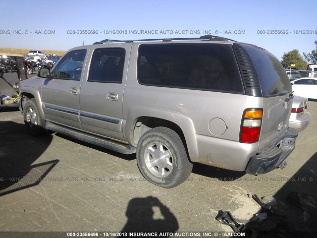 3GKFK16Z65G144014 - 2005 GMC YUKON XL K1500 GRAY photo 3