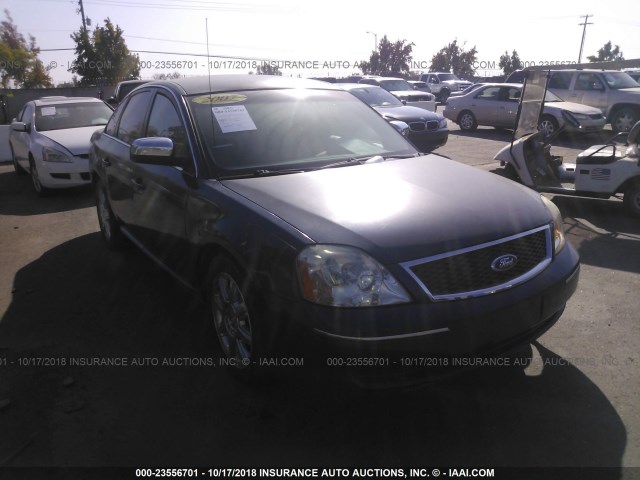 1FAHP24197G162679 - 2007 FORD FIVE HUNDRED SEL BLUE photo 1