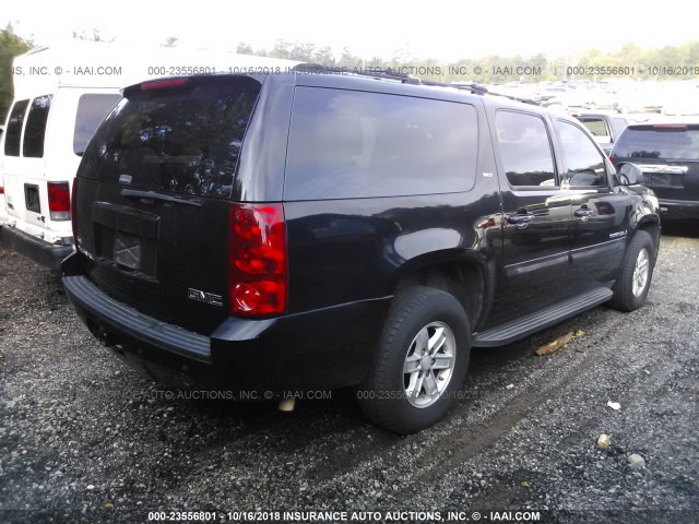 1GKFC16057R243666 - 2007 GMC YUKON XL C1500 BLACK photo 4