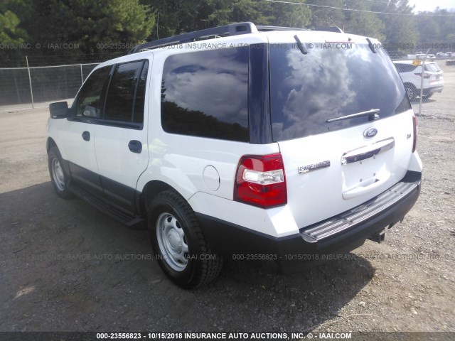 1FMJUL558AEB71322 - 2010 FORD EXPEDITION XLT WHITE photo 3