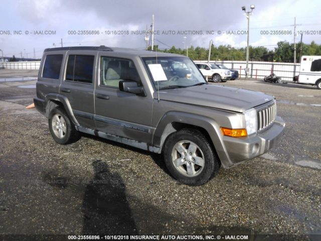 1J8HH48K36C179725 - 2006 JEEP COMMANDER Bej foto 1