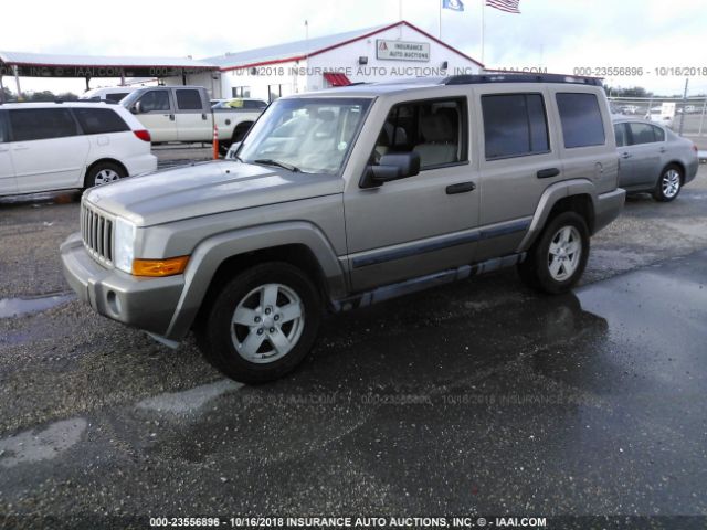 1J8HH48K36C179725 - 2006 JEEP COMMANDER Bej foto 2