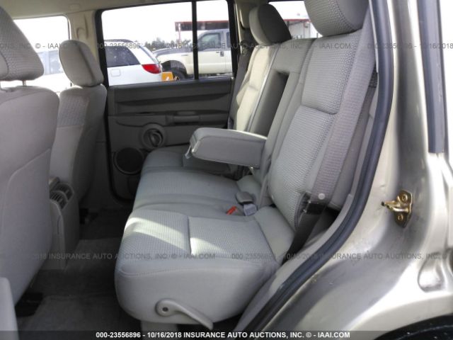 1J8HH48K36C179725 - 2006 JEEP COMMANDER Bej foto 8