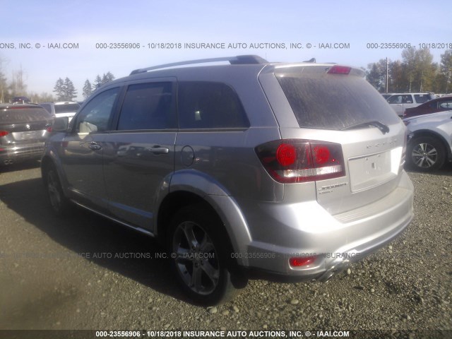 3C4PDDGG1GT150869 - 2016 DODGE JOURNEY CROSSROAD BROWN photo 3