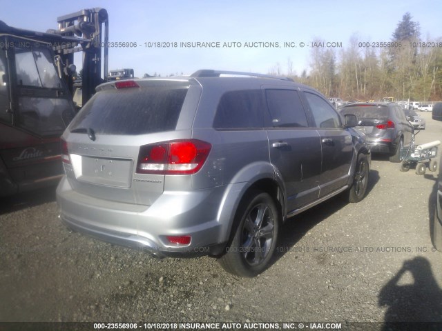 3C4PDDGG1GT150869 - 2016 DODGE JOURNEY CROSSROAD BROWN photo 4