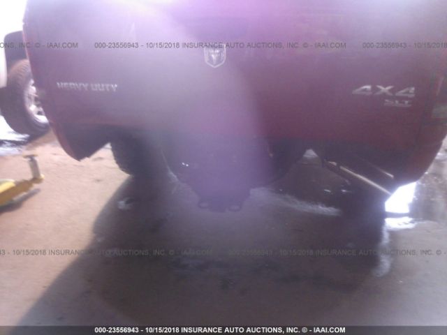 3D7LX39C26G212979 - 2006 DODGE RAM 3500 RED photo 6