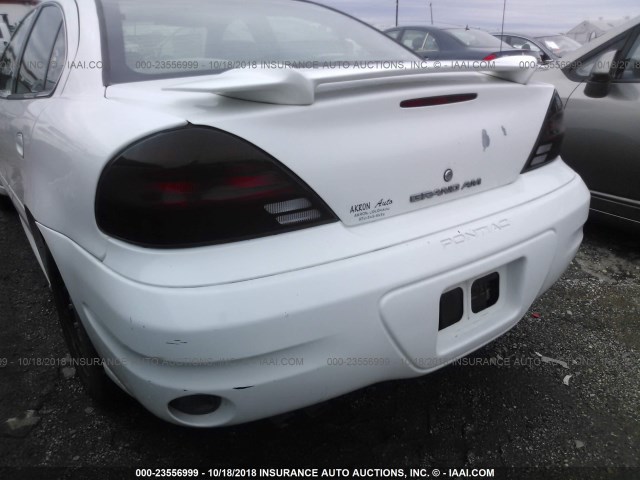 1G2NF52E24C255963 - 2004 PONTIAC GRAND AM SE1 WHITE photo 6