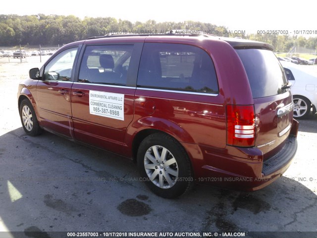 2A8HR54P28R118395 - 2008 CHRYSLER TOWN & COUNTRY TOURING RED photo 3