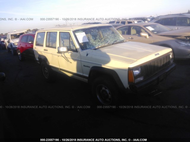 1JCMR7814JT147725 - 1988 JEEP CHEROKEE YELLOW photo 1