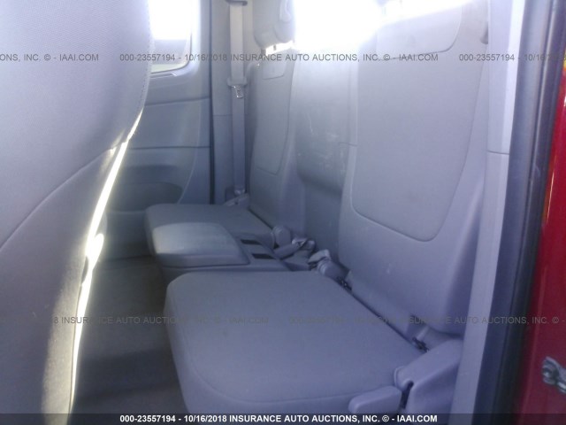 5TEUU4EN5AZ707517 - 2010 TOYOTA TACOMA ACCESS CAB Կարմիր լուսանկար 8