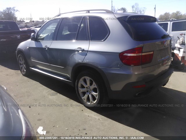 5UXFE83527LZ45914 - 2007 BMW X5 4.8I BLACK photo 3