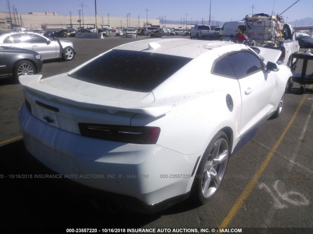 1G1FJ1R67H0178920 - 2017 CHEVROLET CAMARO ZL1 WHITE photo 4