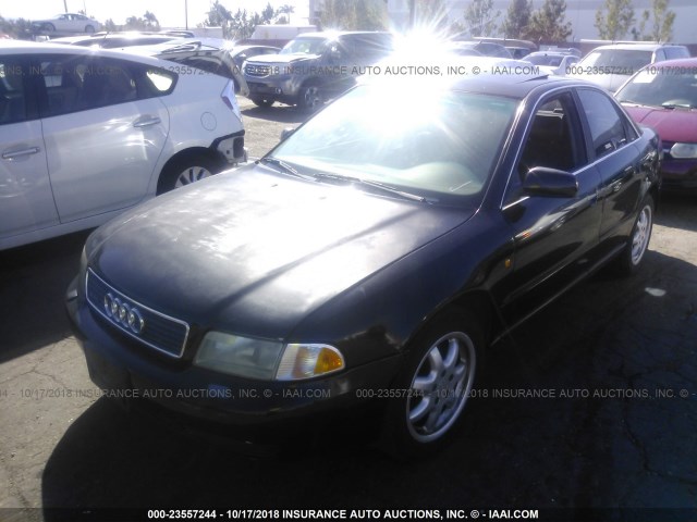 WAUED28D0WA255177 - 1998 AUDI A4 2.8 QUATTRO BLACK photo 2