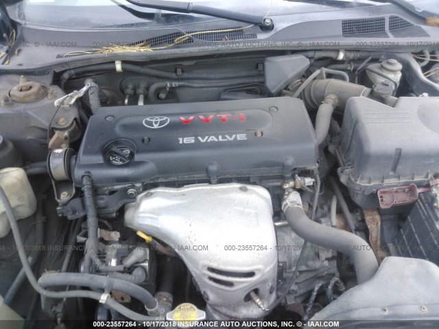 4T1BE32KX2U581752 - 2002 TOYOTA CAMRY LE/XLE/SE 蓝色 照片 10