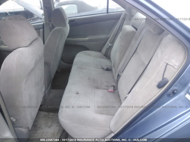 4T1BE32KX2U581752 - 2002 TOYOTA CAMRY LE/XLE/SE 蓝色 照片 8