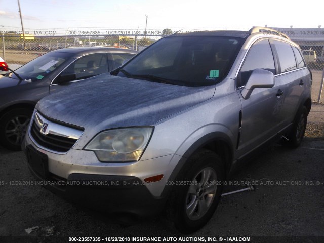 3GSCL33PX9S627538 - 2009 SATURN VUE XE SILVER photo 2